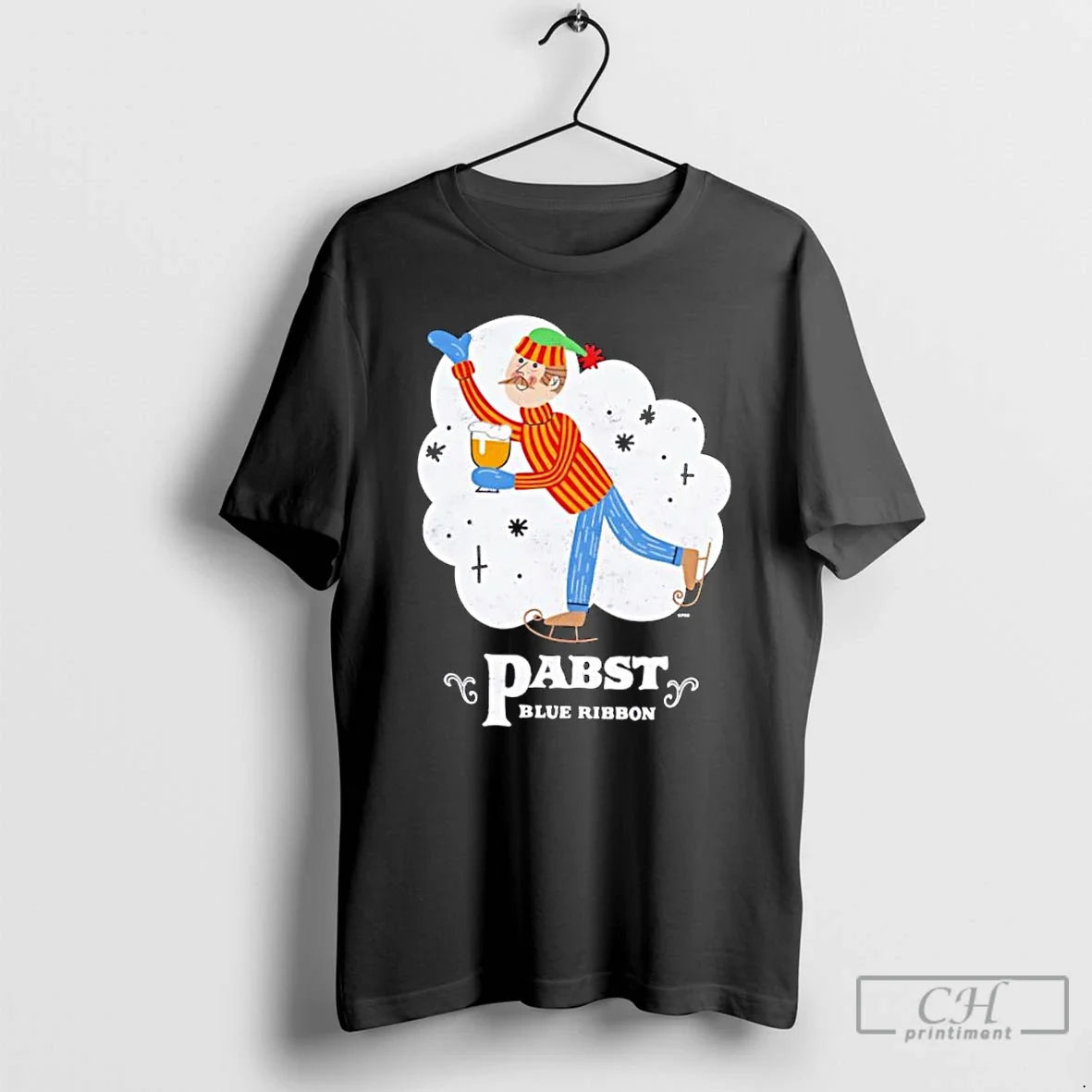 Classic Pabst Blue Ribbon Holiday - T-Shirt, Sweatshirt, Hoodie