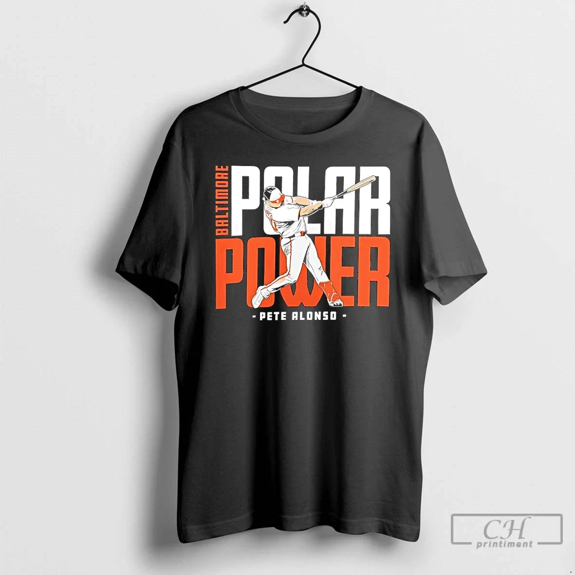 Classic Pete Alonso Polar Power Baltimore Orioles Baseball Player Swing - T-Shirt, Sweatshirt, Hoodie