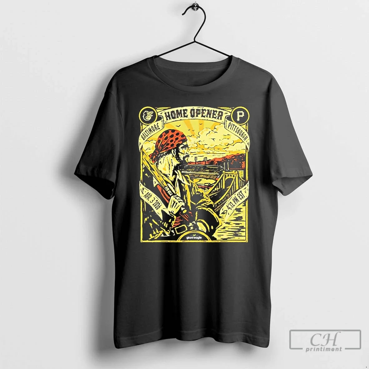 Classic Pittsburgh Pirates Home Opener 2026 Vintage Unisex T-shirt, Sweatshirt, Hoodie, Long Sleeve Tee - T-Shirt, Sweatshirt, Hoodie