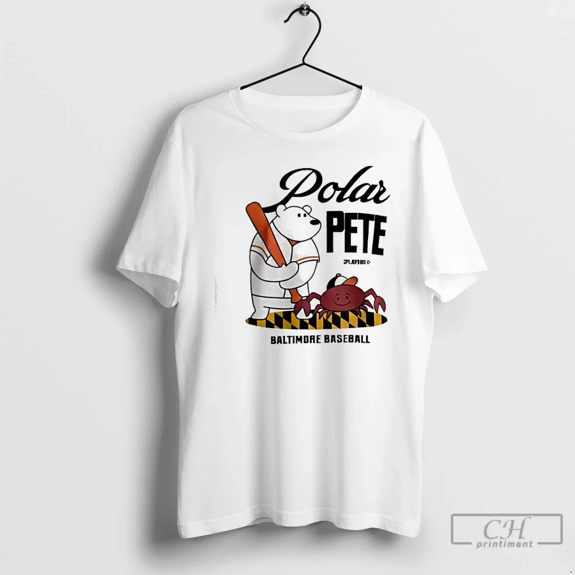 Classic Polar Pete Players Baltimore Baseball - T-Shirt, Sweatshirt, Hoodie