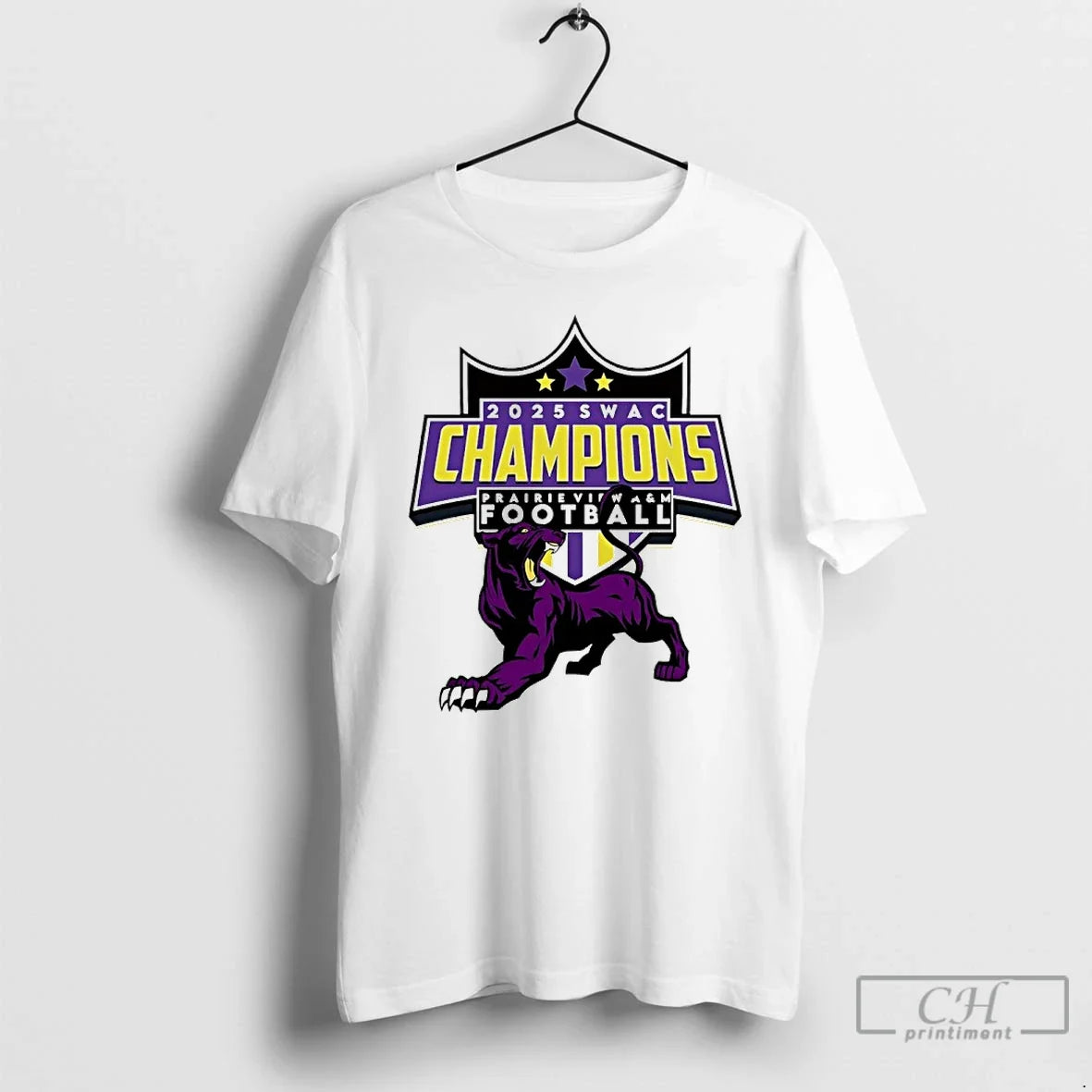 Classic Prairie View Am Football 2025 Swac Champions - T-Shirt, Sweatshirt, Hoodie