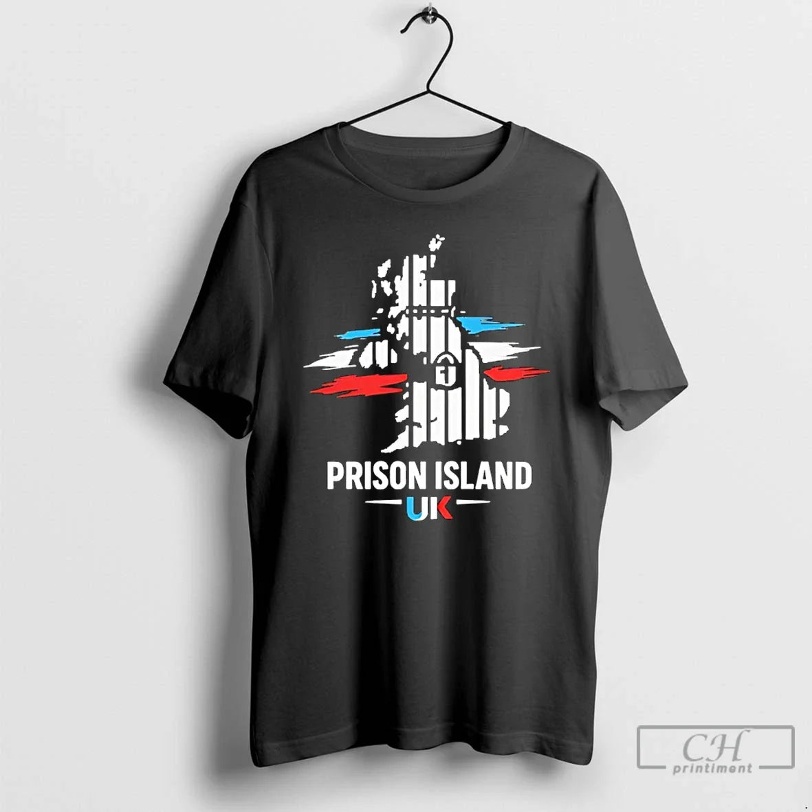 Classic Prison Island Uk - T-Shirt, Sweatshirt, Hoodie