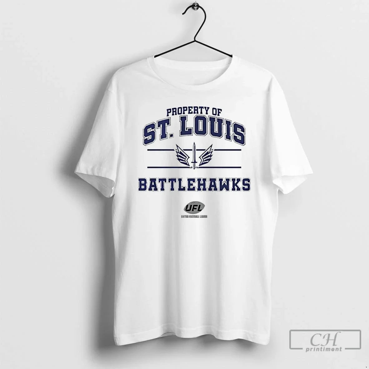 Classic Property Of St Louis Battlehawks 2025 Ufl - T-Shirt, Sweatshirt, Hoodie