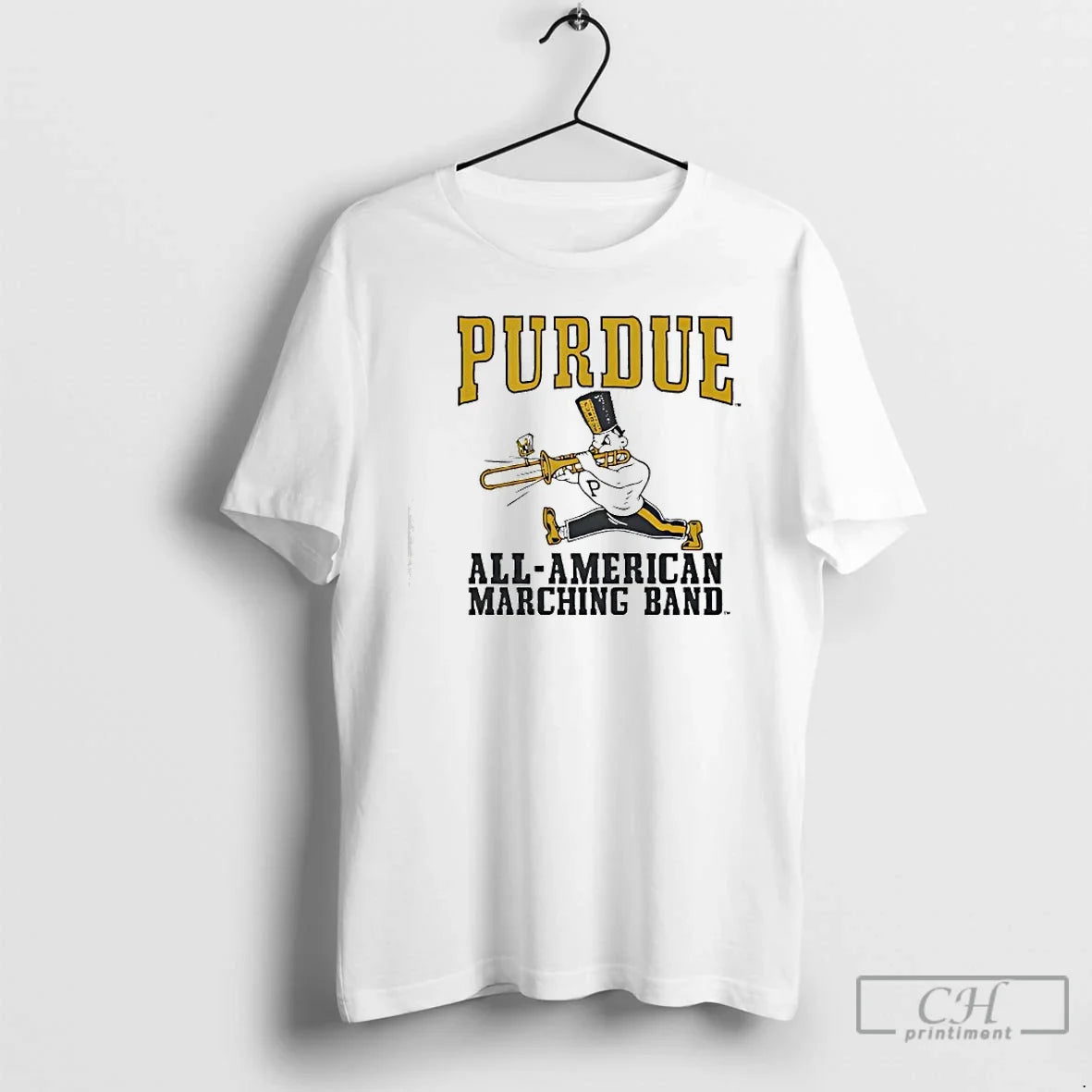 Classic Purdue All American Marching Band Mascot - T-Shirt, Sweatshirt, Hoodie