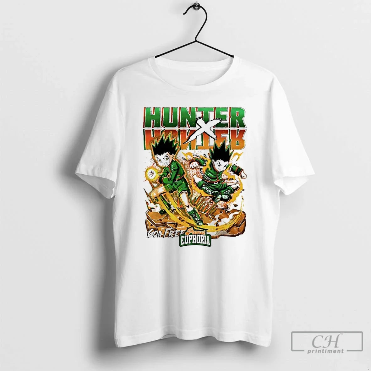 Classic Qm0ky4pa Hunter X Hunter Gon Free Comic Unisex T-shirt, Sweatshirt, Hoodie, Long Sleeve Tee - T-Shirt, Sweatshirt, Hoodie