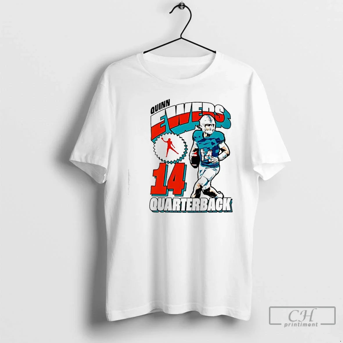 Classic Quinn Ewers Miami Dolphins 14 Quarterback - T-Shirt, Sweatshirt, Hoodie