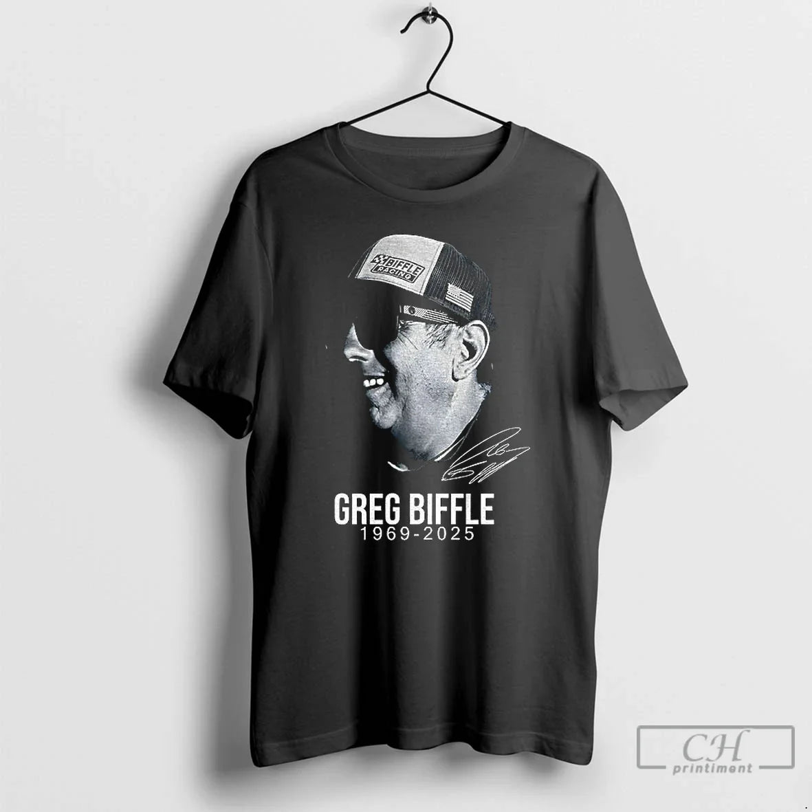 Classic Rip Greg Biffle 1969 2025 Nascar Racing Signature - T-Shirt, Sweatshirt, Hoodie