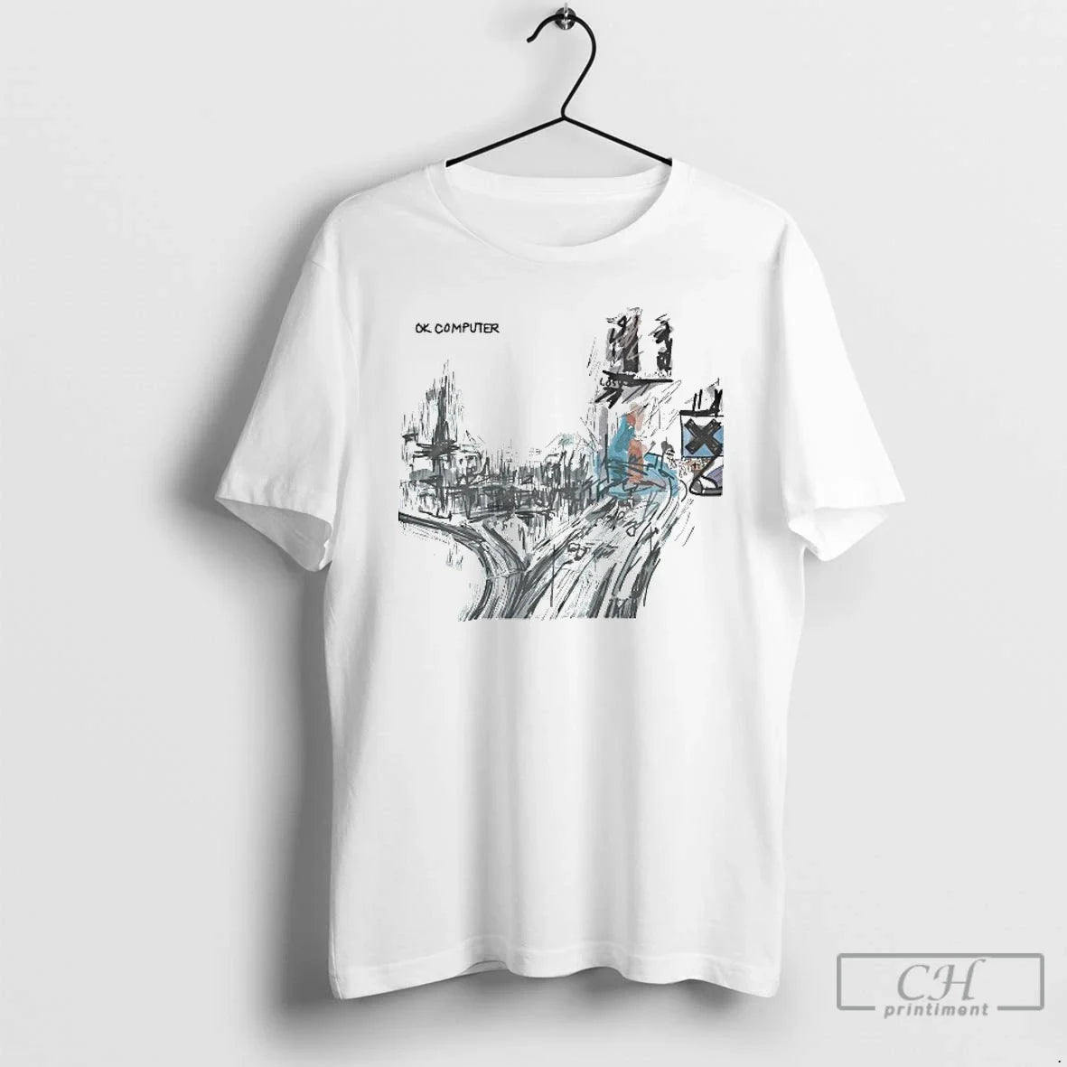 Classic Radiohead Ok Computer - T-Shirt, Sweatshirt, Hoodie