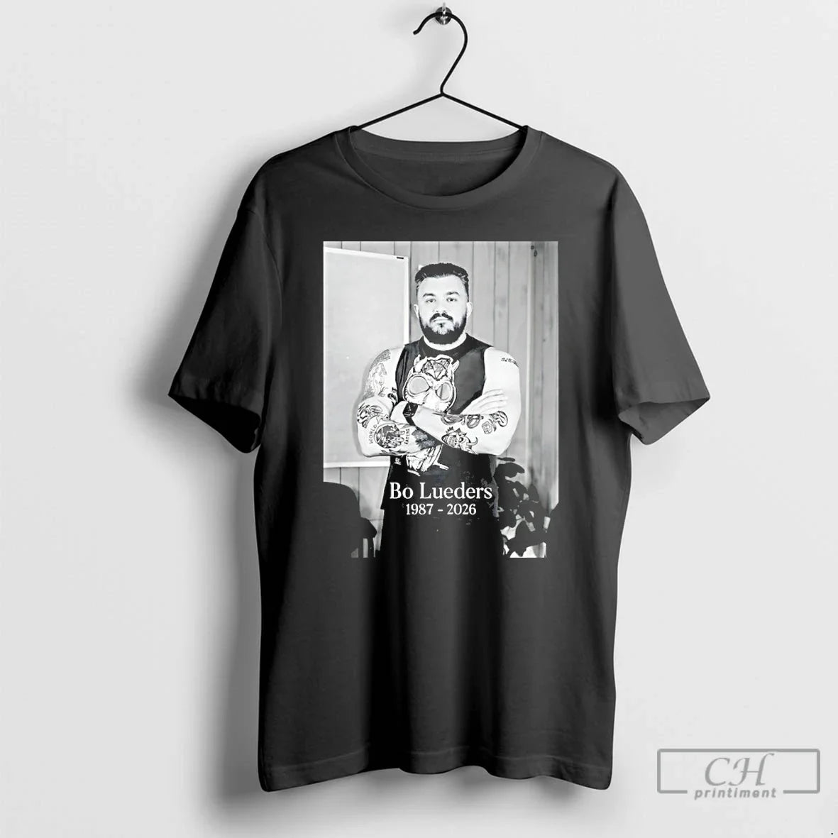Classic Rest In Peace Bo Lueders 1987 2026 Unisex T-shirt, Sweatshirt, Hoodie, Long Sleeve Tee - T-Shirt, Sweatshirt, Hoodie