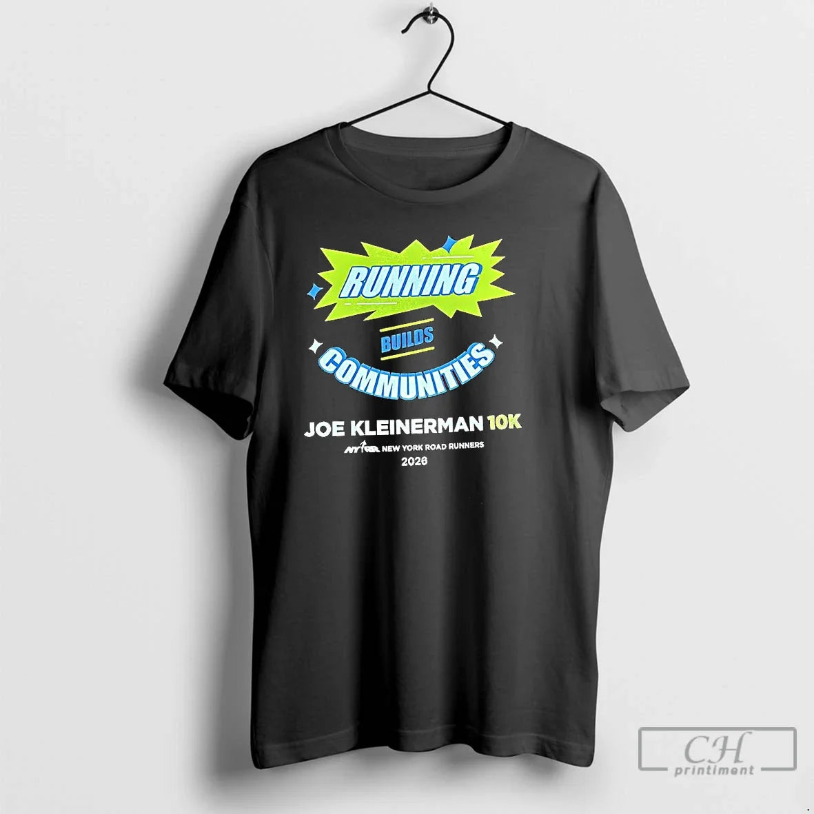Classic Running Builds Communities Joe Kleinerman 10k - T-Shirt, Sweatshirt, Hoodie