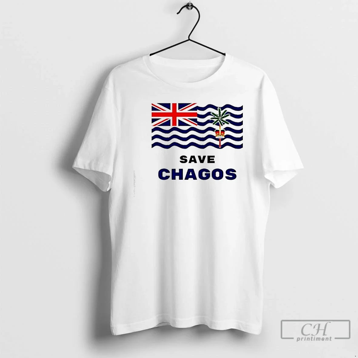 Classic Save Chagos Flag Graphic - T-Shirt, Sweatshirt, Hoodie