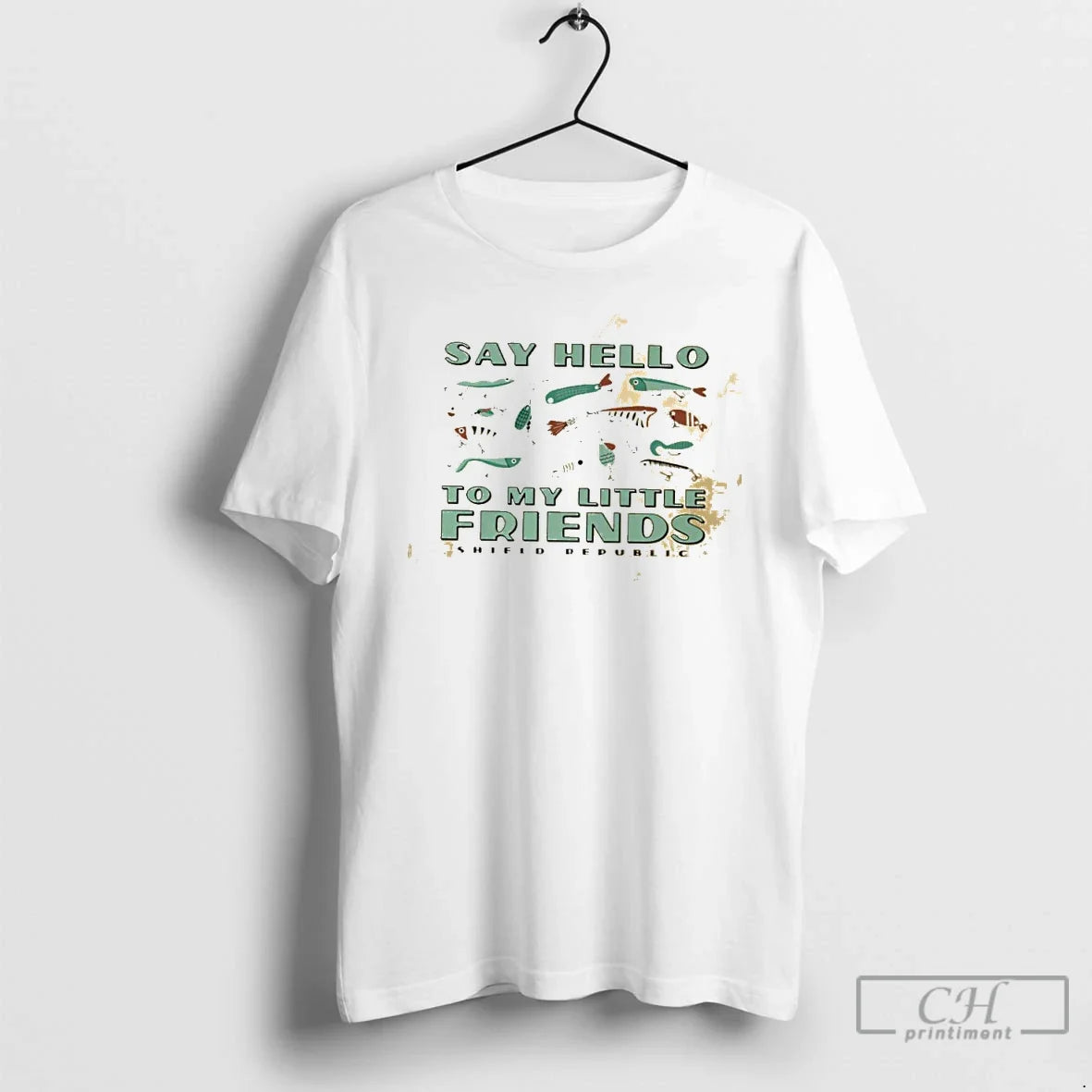 Classic Say Hello To My Little Friends Unisex T-shirt, Sweatshirt, Hoodie, Long Sleeve Tee - T-Shirt, Sweatshirt, Hoodie