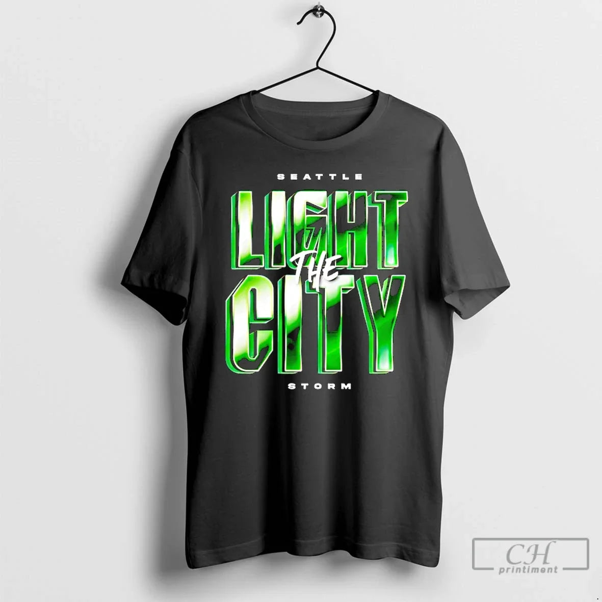 Classic Seattles Storm Light The City - T-Shirt, Sweatshirt, Hoodie