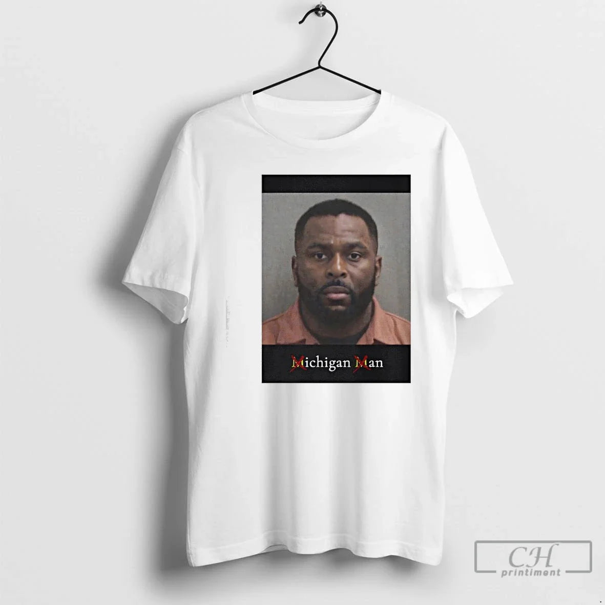 Classic Sherrone Moore Mugshot Michigan Man - T-Shirt, Sweatshirt, Hoodie
