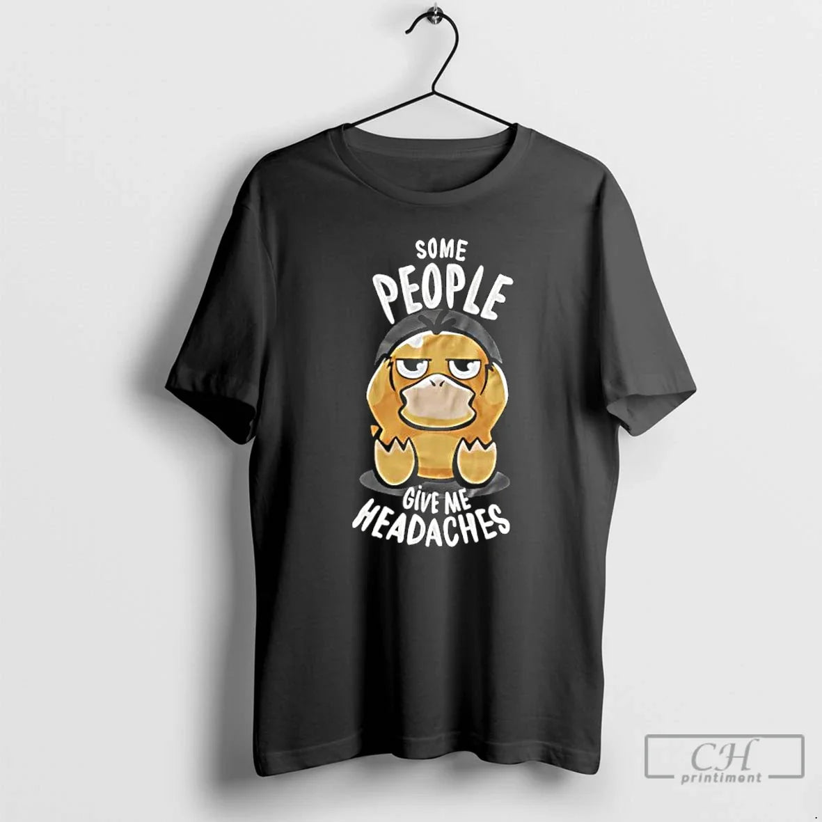 Classic Some People Give Ducky Headaches - T-Shirt, Sweatshirt, Hoodie