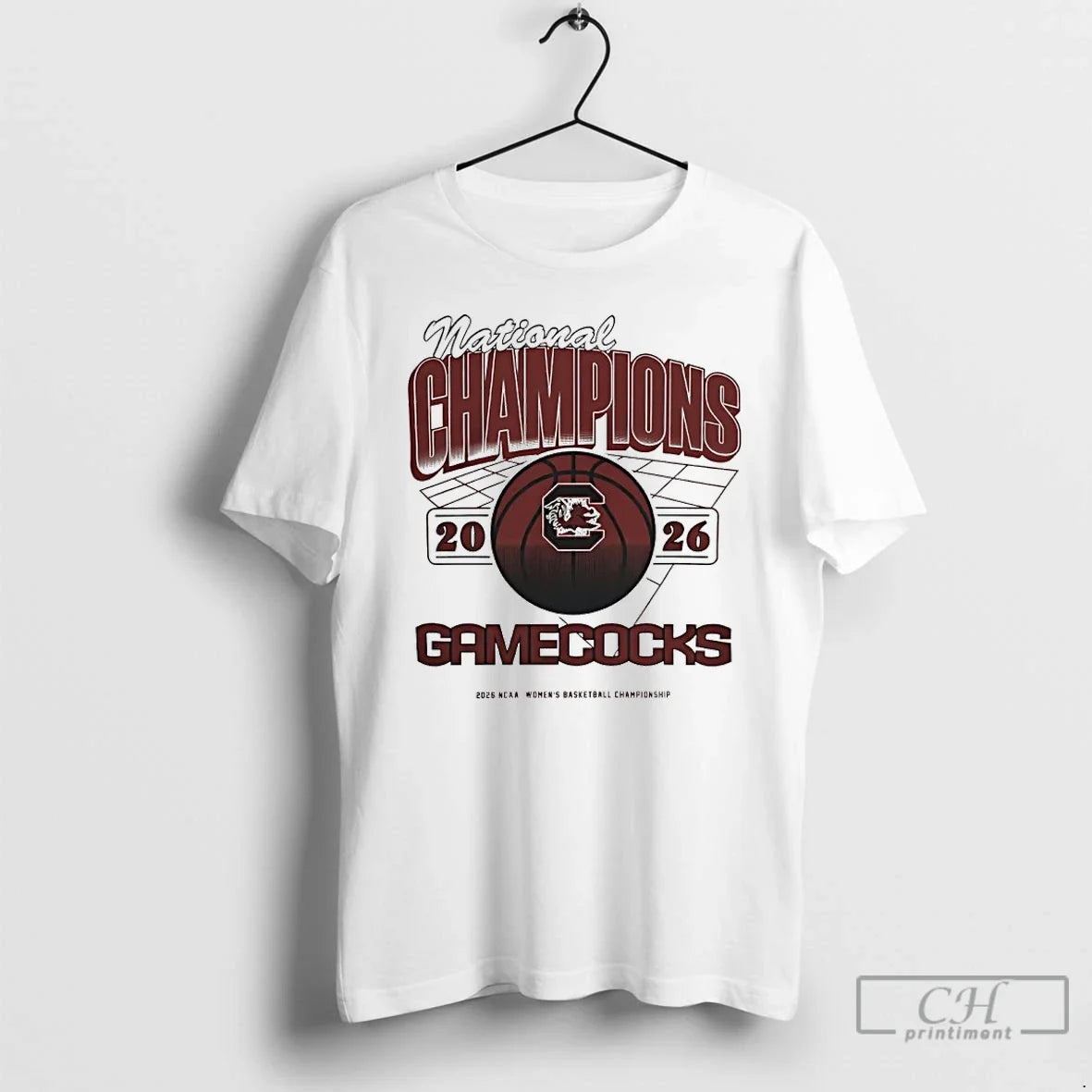 Classic South Carolina Gamecocks Womens Basketball 2026 National Champions Unisex T-shirt, Sweatshirt, Hoodie, Long Sleeve Tee - T-Shirt, Sweatshirt, Hoodie