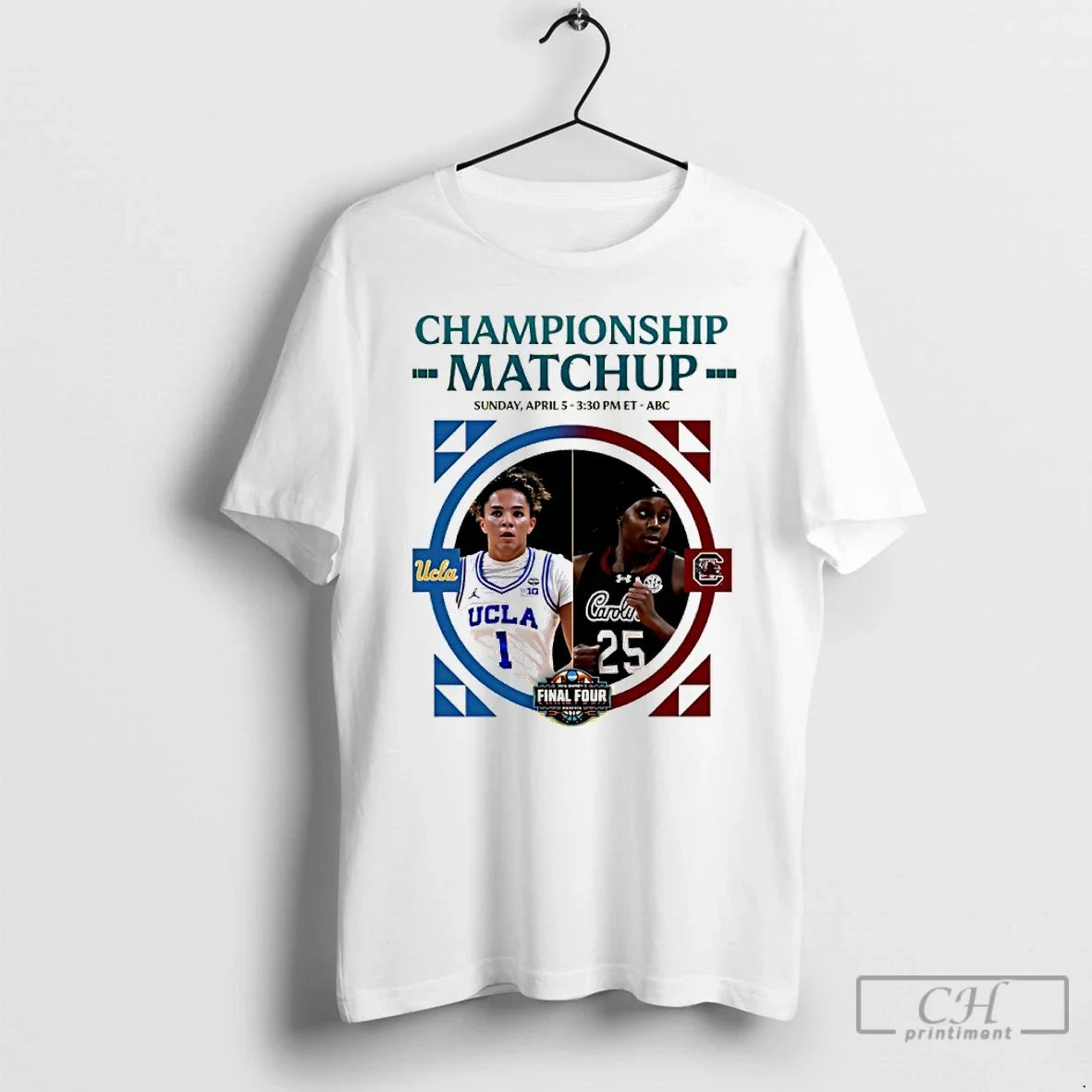 Classic South Carolina Gamecocks Vs Ucla Bruins 2026 National Championship Matchup Unisex T-shirt, Sweatshirt, Hoodie, Long Sleeve Tee - T-Shirt, Sweatshirt, Hoodie