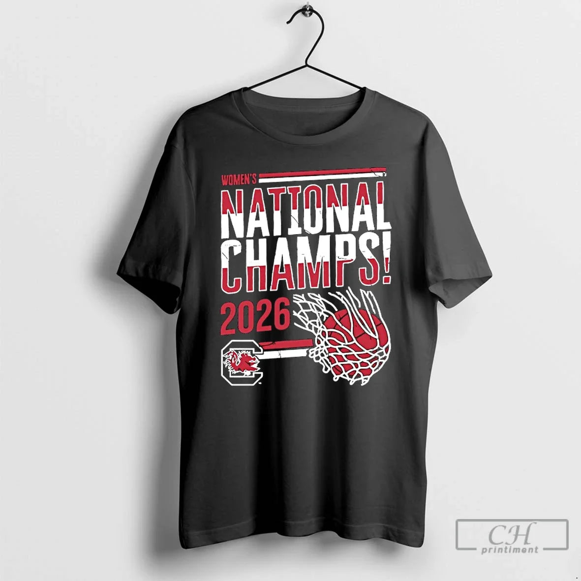 Classic South Carolina Womens Basketball 2026 National Champions Unisex T-shirt, Sweatshirt, Hoodie, Long Sleeve Tee - T-Shirt, Sweatshirt, Hoodie