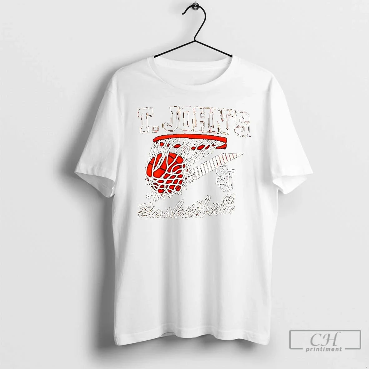 Classic St Johns Red Storm Throwback Basketball - T-Shirt, Sweatshirt, Hoodie