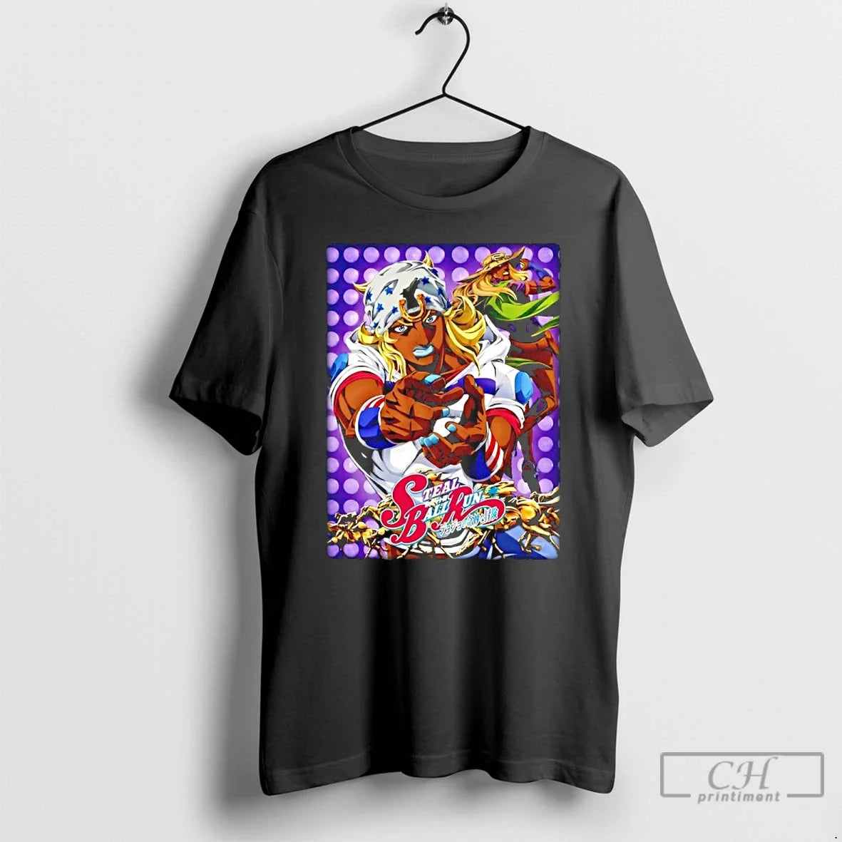 Classic Steal Ball Run Gyro Zeppeli Steel Ball Run Unisex T-shirt, Sweatshirt, Hoodie, Long Sleeve Tee - T-Shirt, Sweatshirt, Hoodie