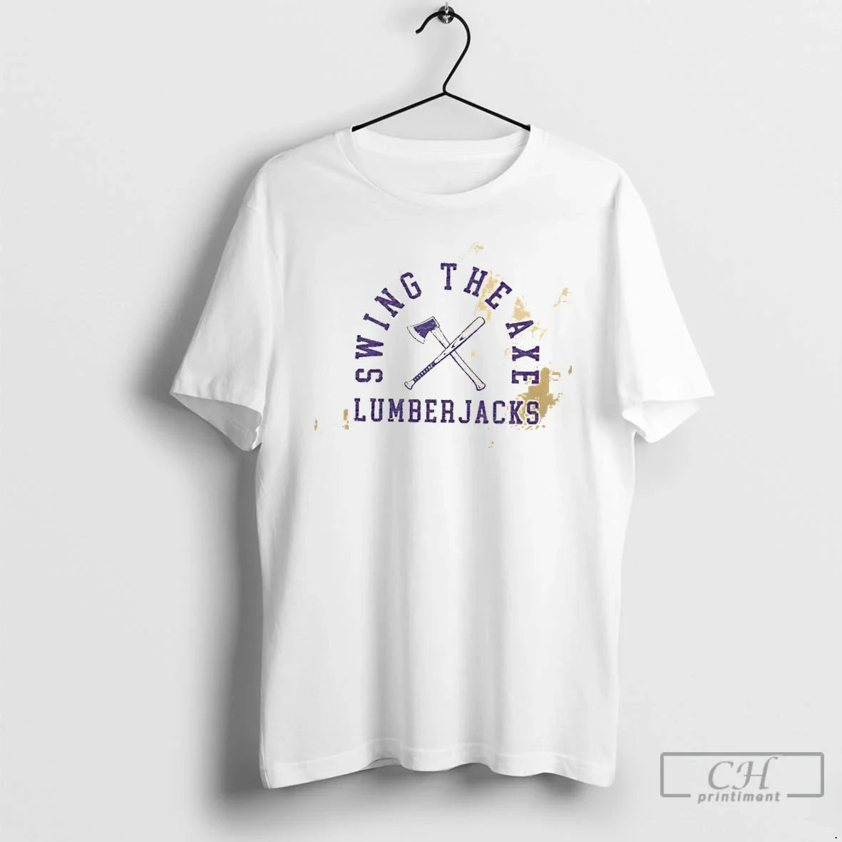 Classic Swing The Axe Lumberacks Unisex T-shirt, Sweatshirt, Hoodie, Long Sleeve Tee - T-Shirt, Sweatshirt, Hoodie