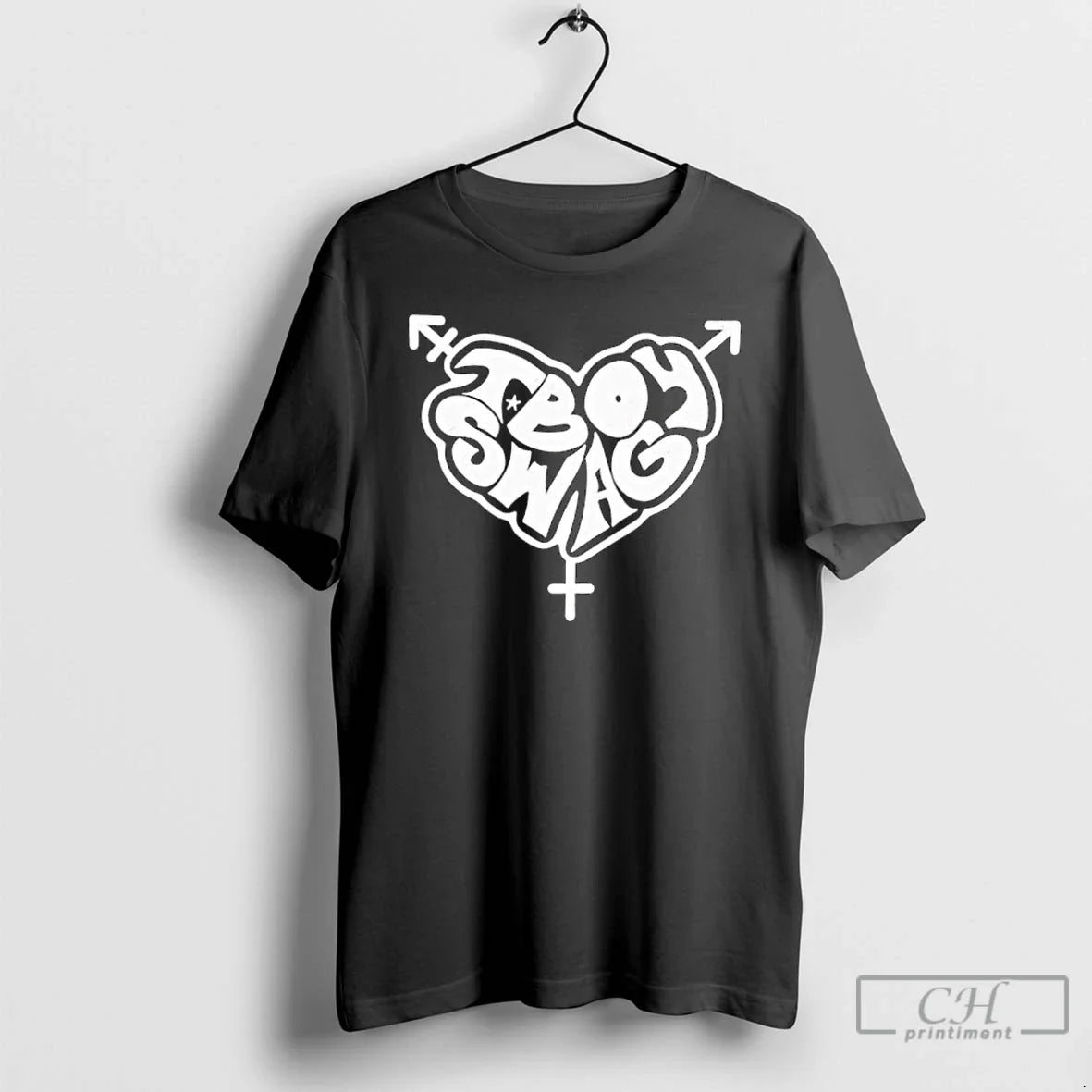 Classic T Boy Swag Heart - T-Shirt, Sweatshirt, Hoodie