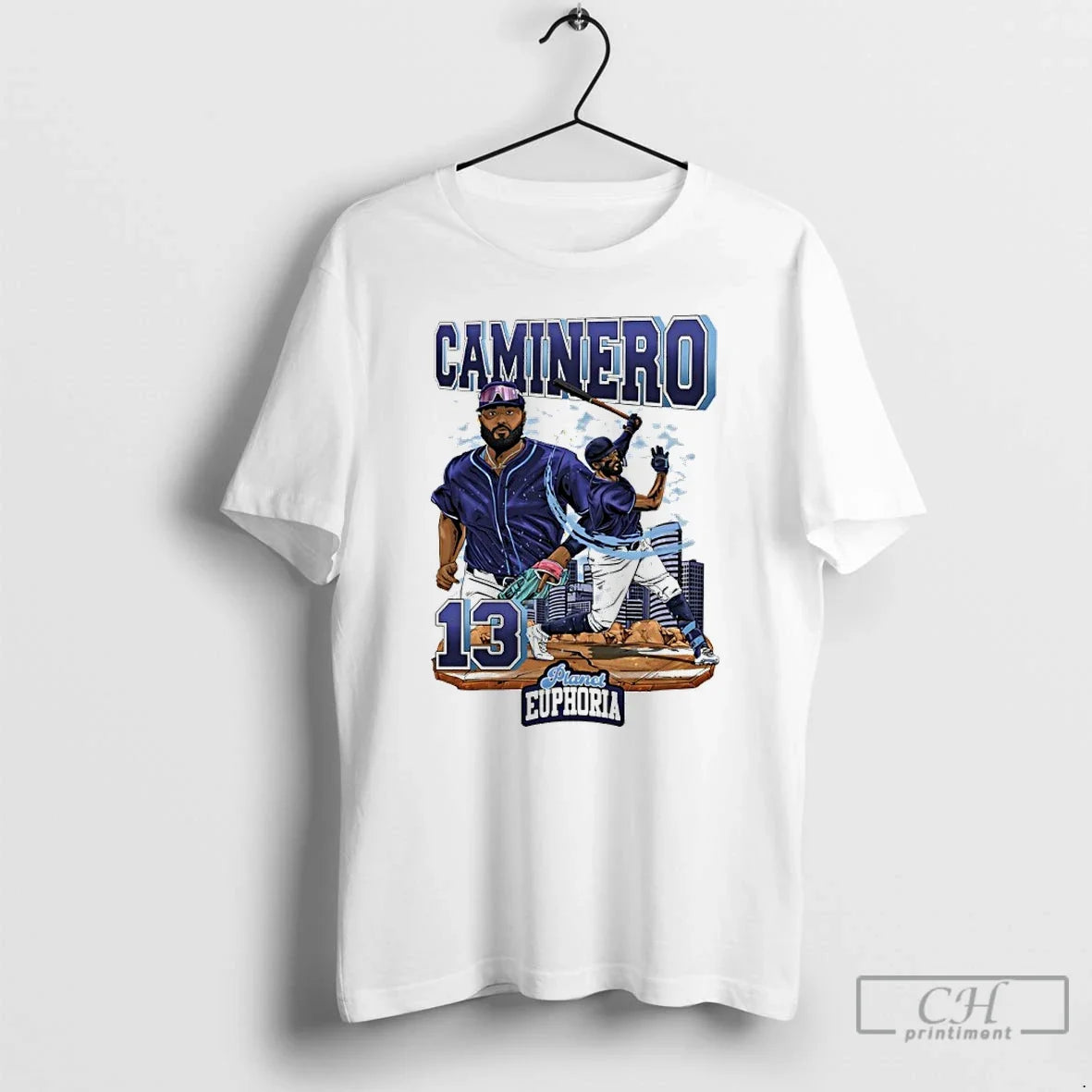 Classic Tampa Bay Rays Junior Caminero 13 Collage Swing Skykine Comic Unisex T-shirt, Sweatshirt, Hoodie, Long Sleeve Tee - T-Shirt, Sweatshirt, Hoodie