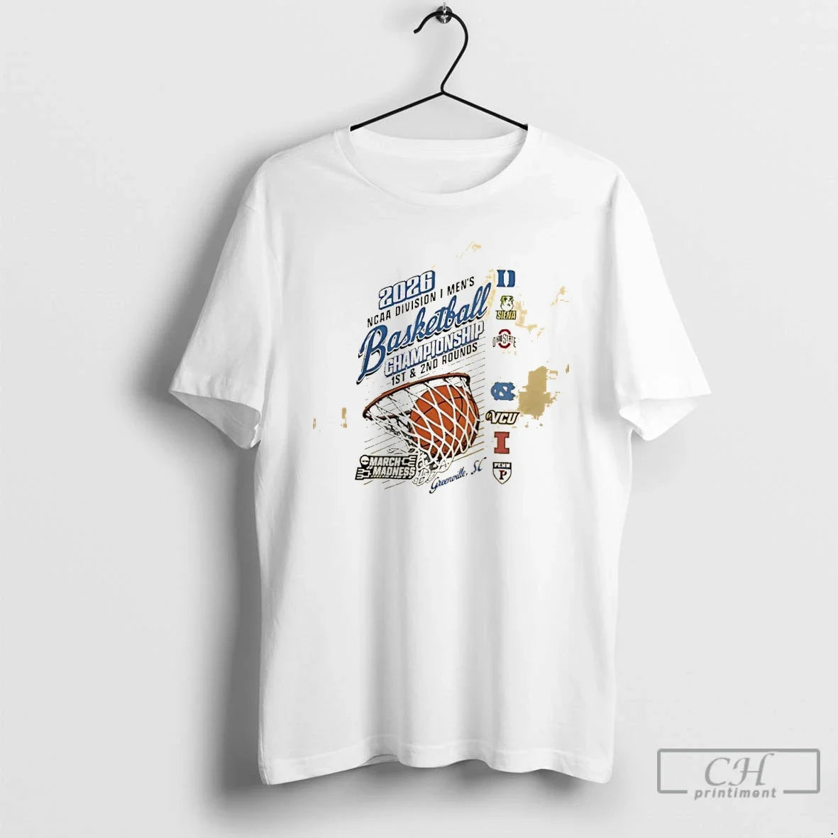 Classic Team 2026 Ncaa Division I Mens Basketball 1st 2nd Rounds Greenville Championhip T Shirts - T-Shirt, Sweatshirt, Hoodie