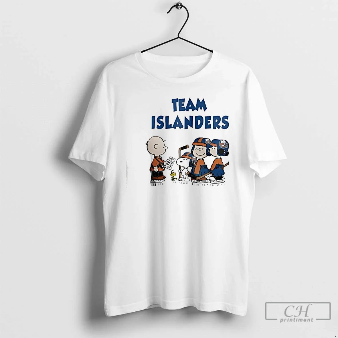 Classic Team New York Islanders Peanuts Hockey - T-Shirt, Sweatshirt, Hoodie