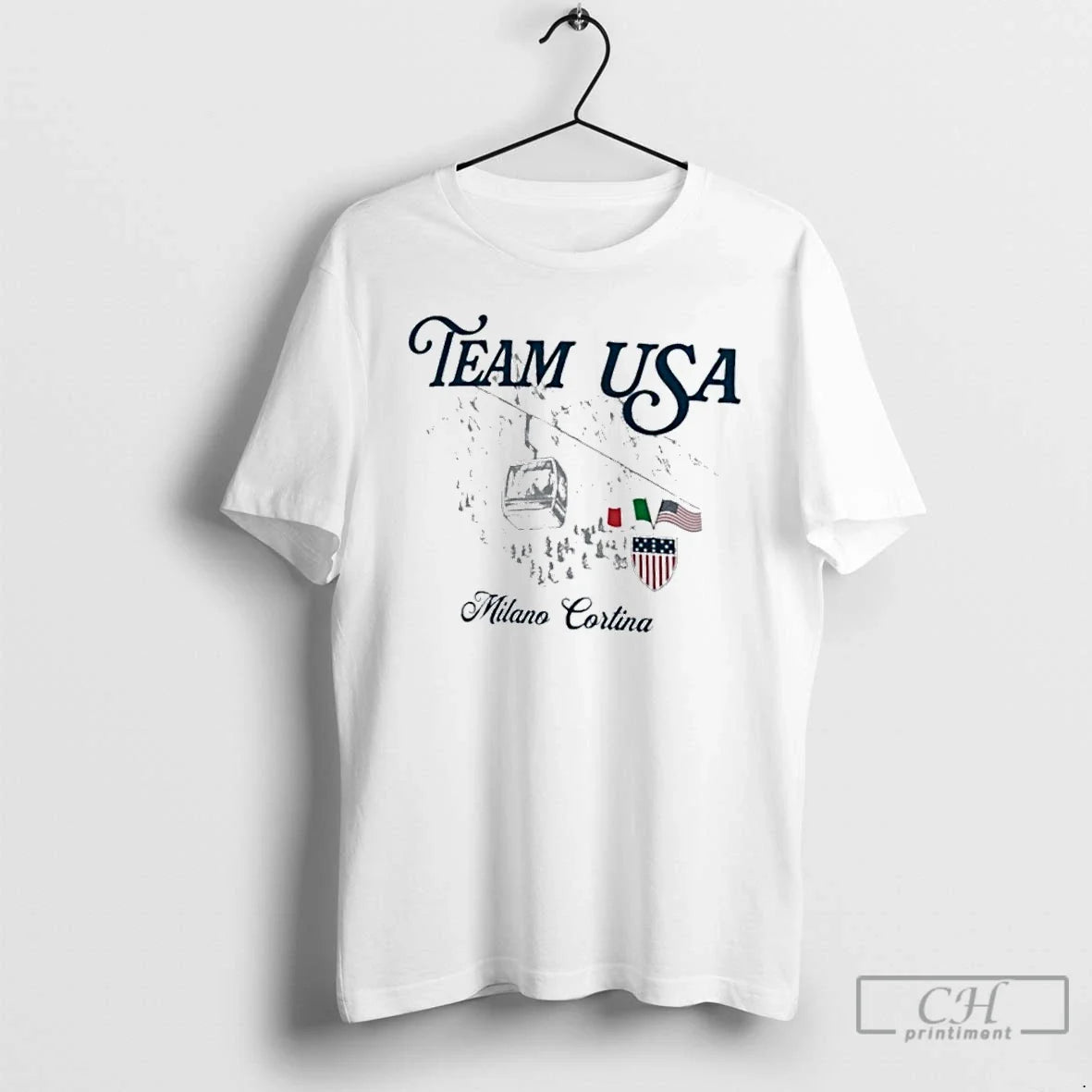 Classic Team Usa 2026 Milano Cortina - T-Shirt, Sweatshirt, Hoodie