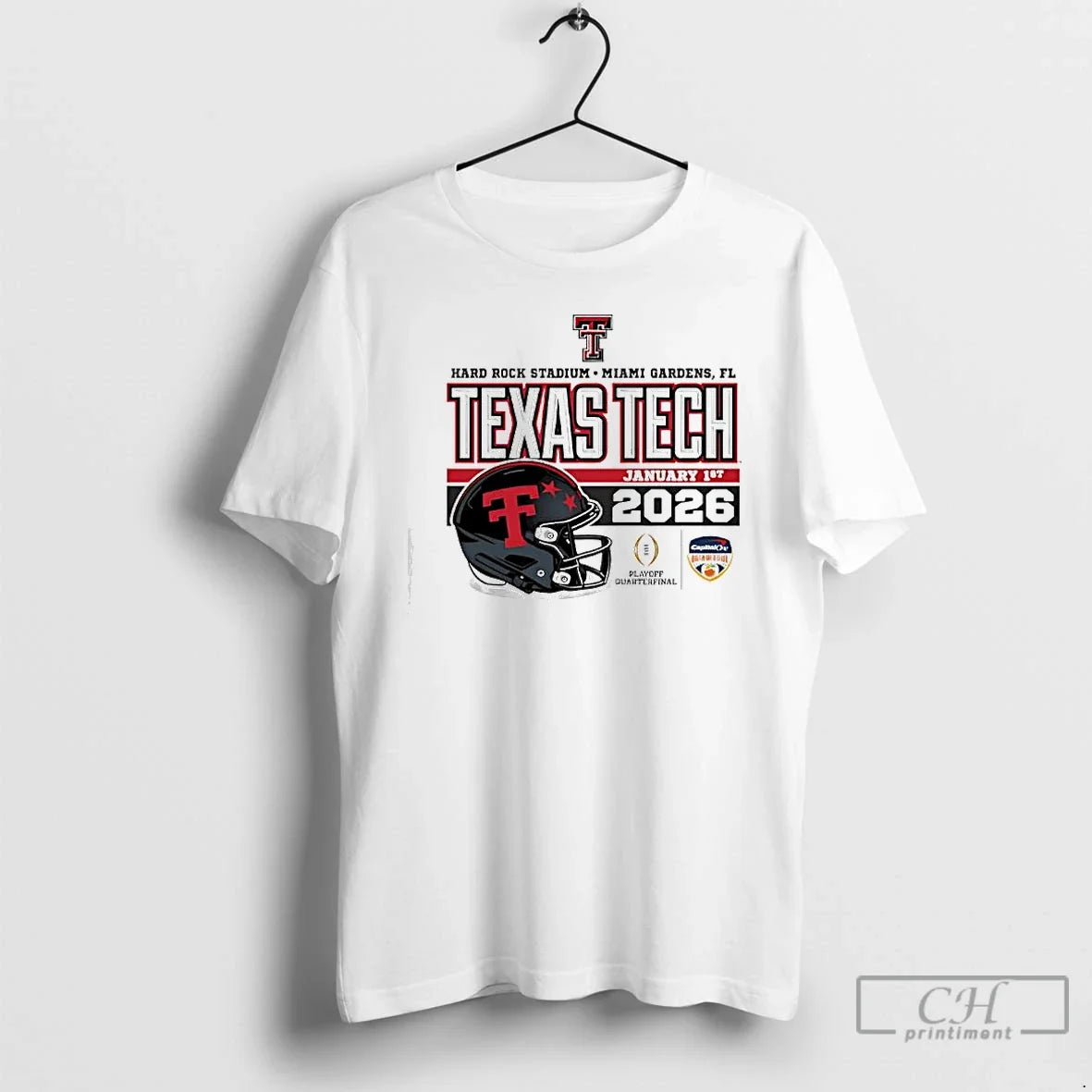 Classic Texas Tech 2025 Cfp January 1st 2026 Hard Rock Stadium - T-Shirt, Sweatshirt, Hoodie