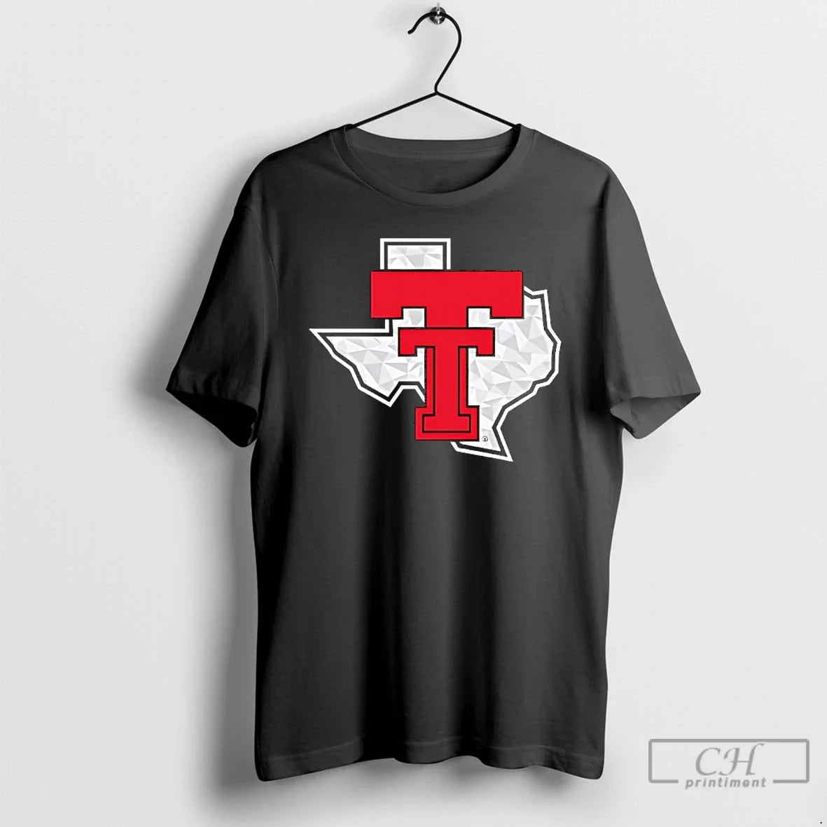 Classic Texas Tech Dark Horse Galvanized Pride Hood State - T-Shirt, Sweatshirt, Hoodie