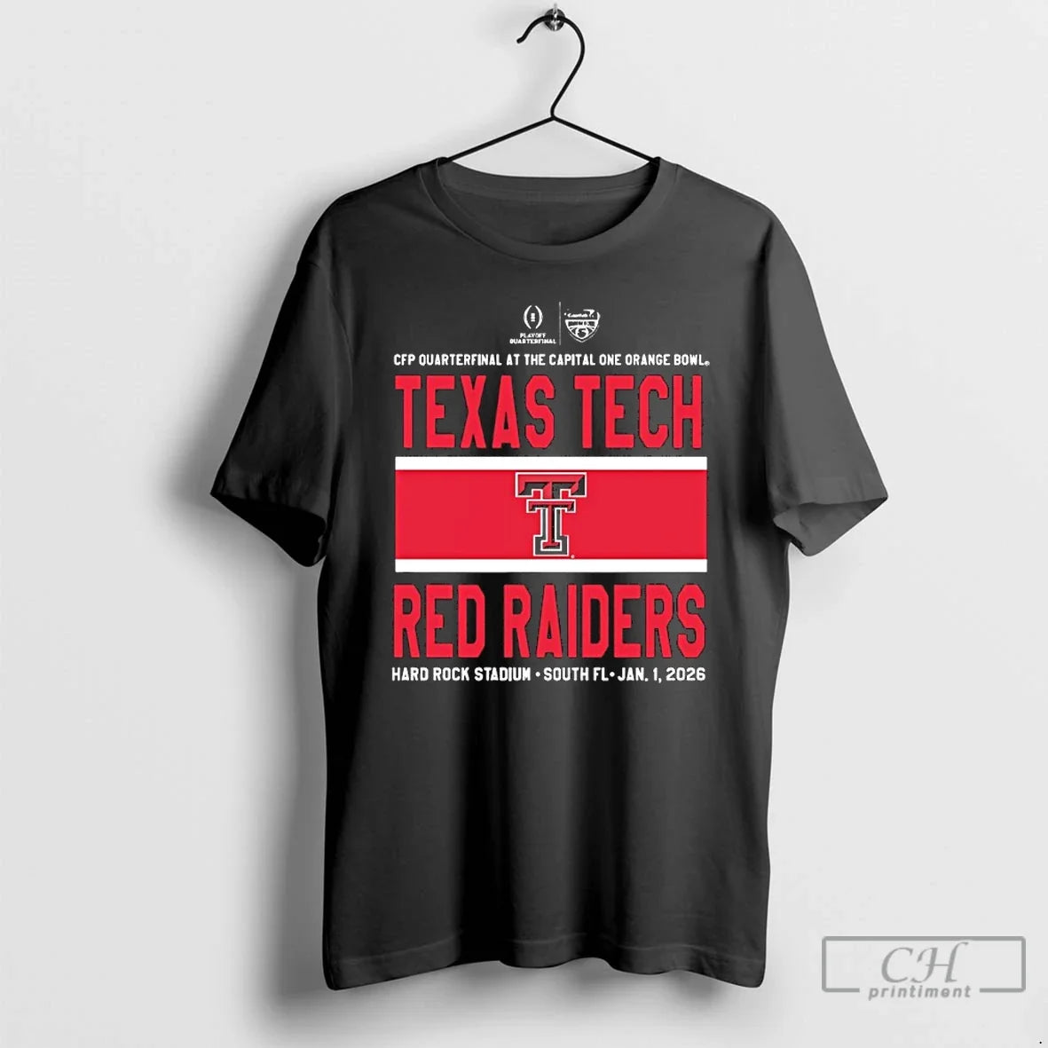 Classic Texas Tech Red Raider Cfp Quarterfinal At The Capital One Orange Bowl 2026 - T-Shirt, Sweatshirt, Hoodie