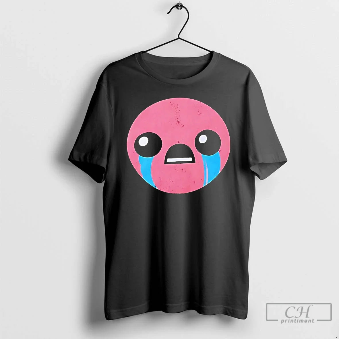 Classic The Binding Of Isaac Crying Face - T-Shirt, Sweatshirt, Hoodie