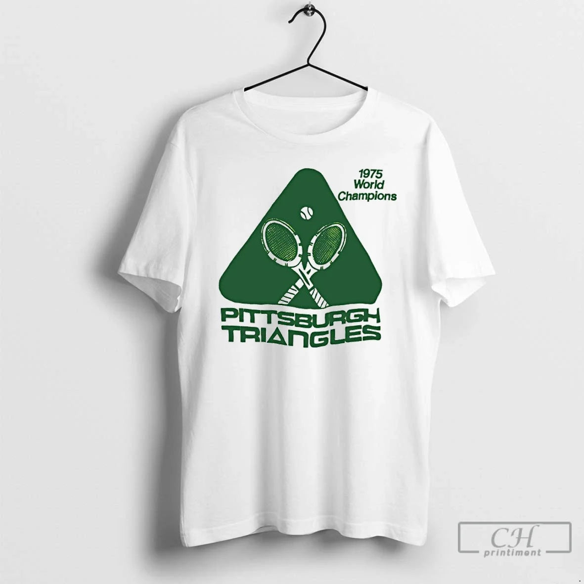 Classic The Pittsburgh Triangles 1975 World Champions - T-Shirt, Sweatshirt, Hoodie