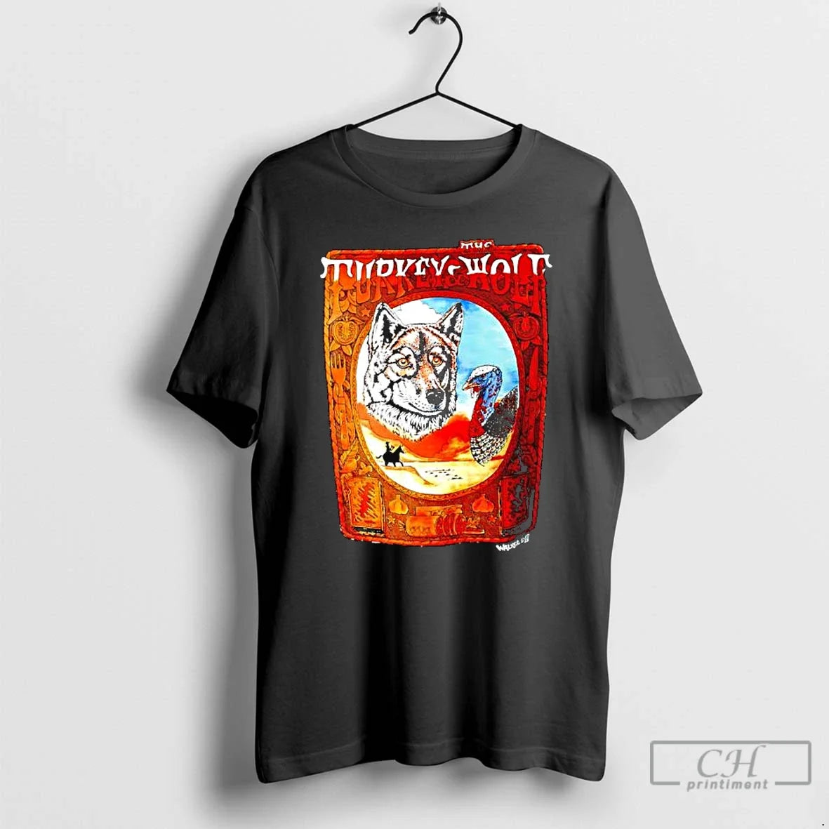 Classic The Turkeye Wolf Walker Graphic - T-Shirt, Sweatshirt, Hoodie