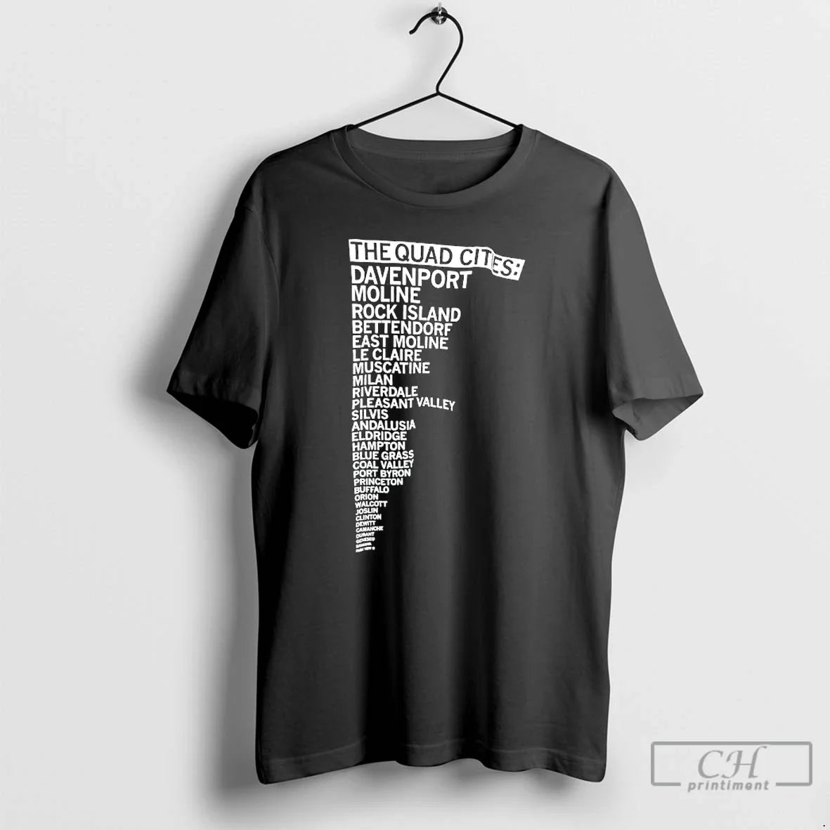 Classic The Quad Cities Davenport Moline Rock Island And Bettendorf - T-Shirt, Sweatshirt, Hoodie