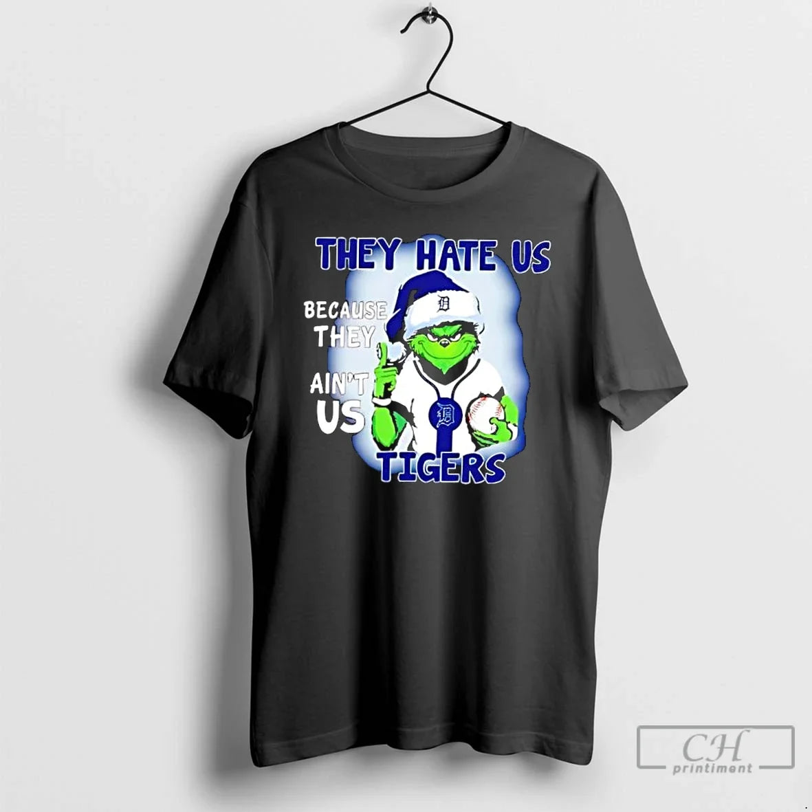 Classic They Hate Us Because They Aint Us Detroit Tigers - T-Shirt, Sweatshirt, Hoodie