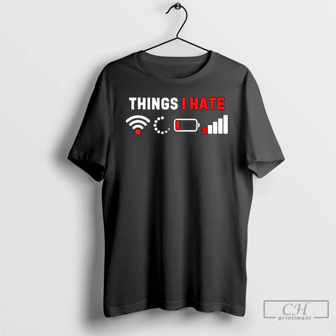 Classic Things I Hate Funny Computer Geek Gamer - T-Shirt, Sweatshirt, Hoodie