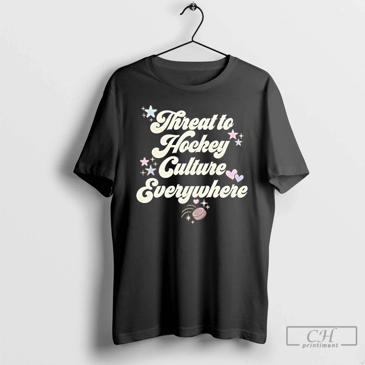 Classic Threat Hockey Culture Everywhere Unisex T-shirt, Sweatshirt, Hoodie, Long Sleeve Tee - T-Shirt, Sweatshirt, Hoodie