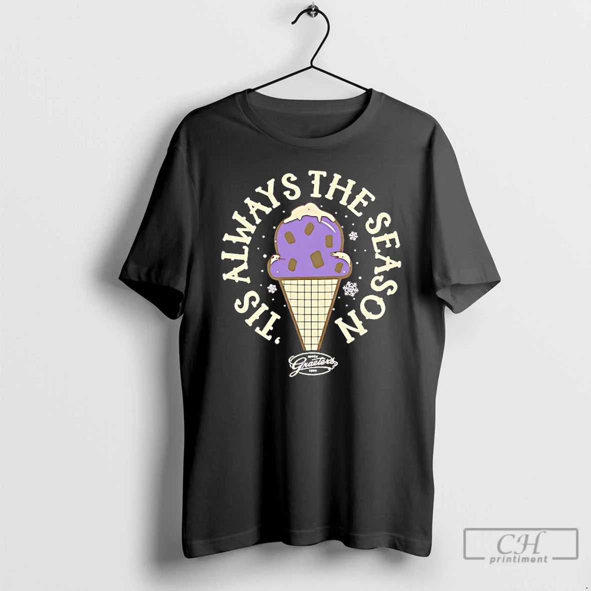 Classic Tis Always The Season For Graeters Ice Cream - T-Shirt, Sweatshirt, Hoodie