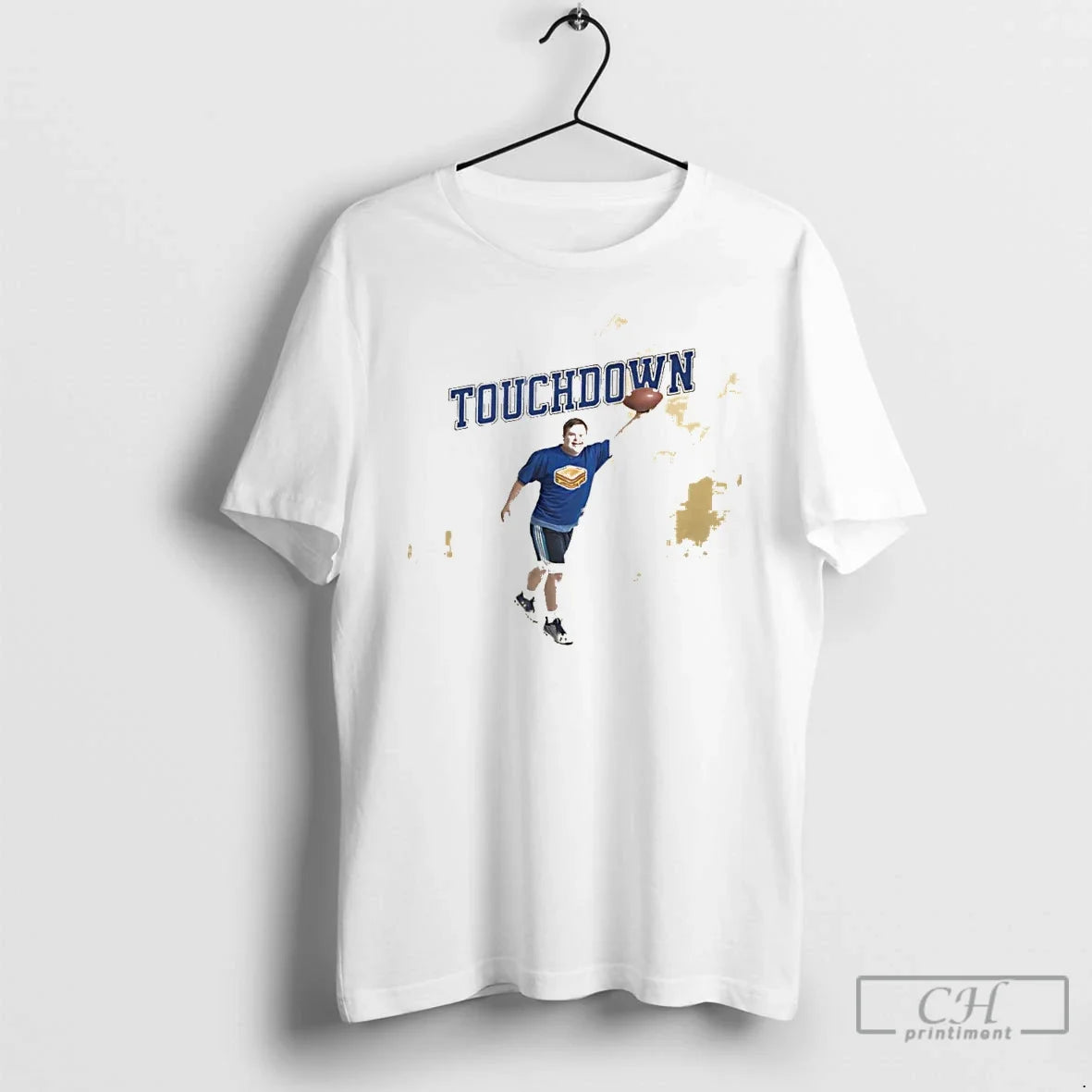 Classic Touchdown Down Graphic Unisex T-shirt, Sweatshirt, Hoodie, Long Sleeve Tee - T-Shirt, Sweatshirt, Hoodie