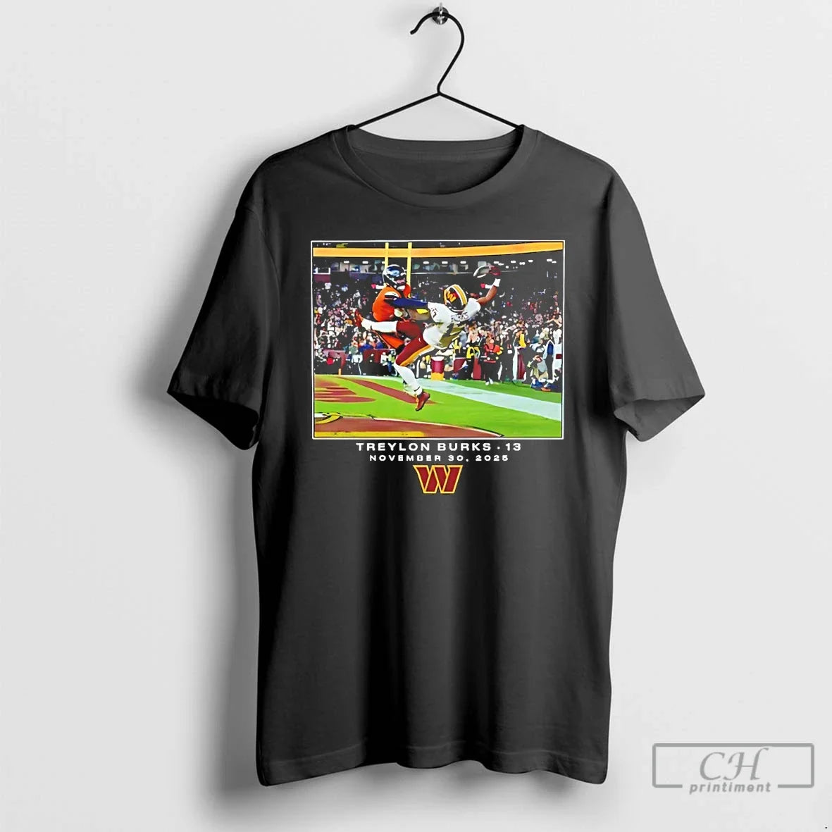 Classic Treylon Burks Washington Commanders Makes Incredible 1 Handed - T-Shirt, Sweatshirt, Hoodie