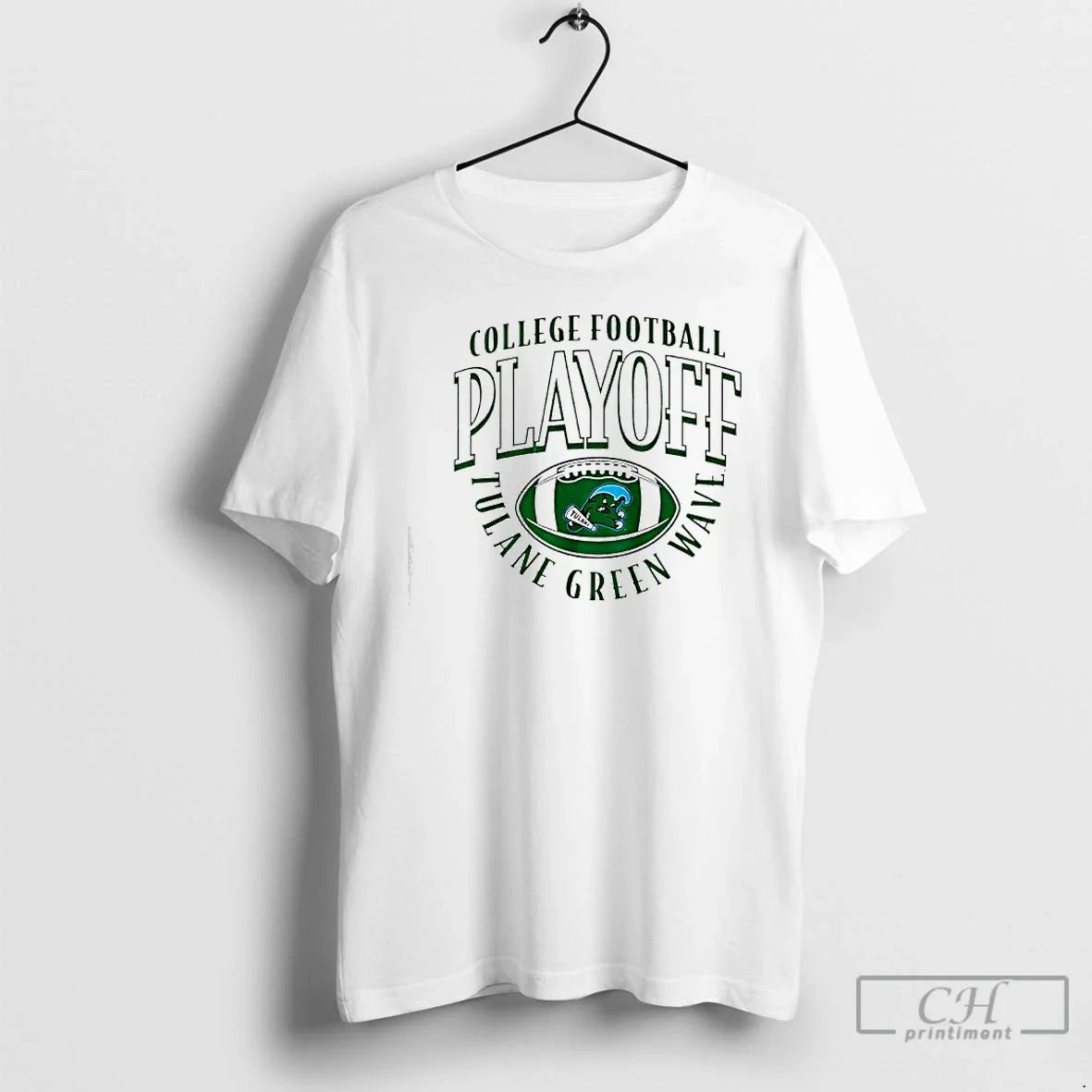 Classic Tulane Green Wave Football 2025 Cfp Curve - T-Shirt, Sweatshirt, Hoodie