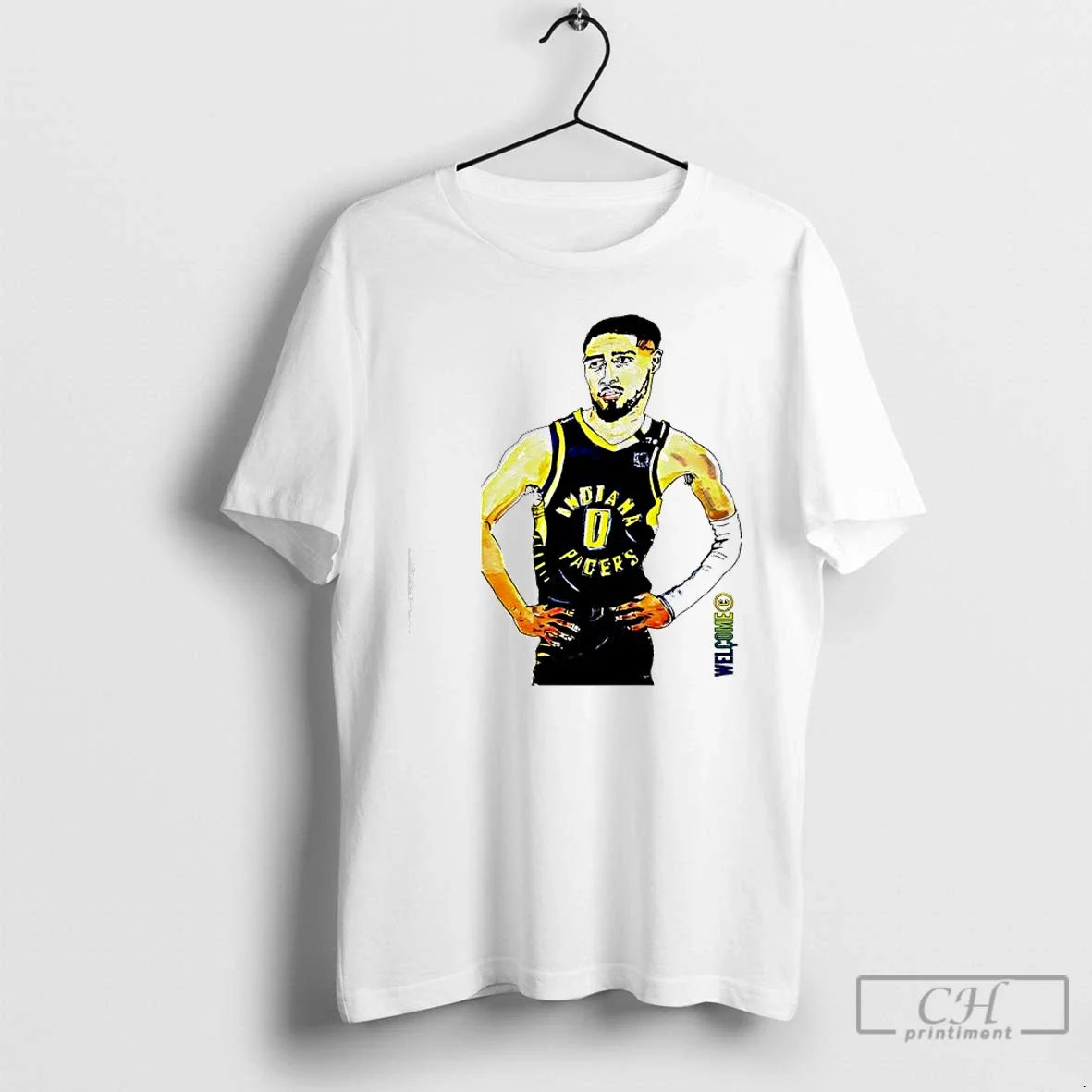 Classic Tyrese Haliburton Indiana Pacers Basketball Player Wall - T-Shirt, Sweatshirt, Hoodie