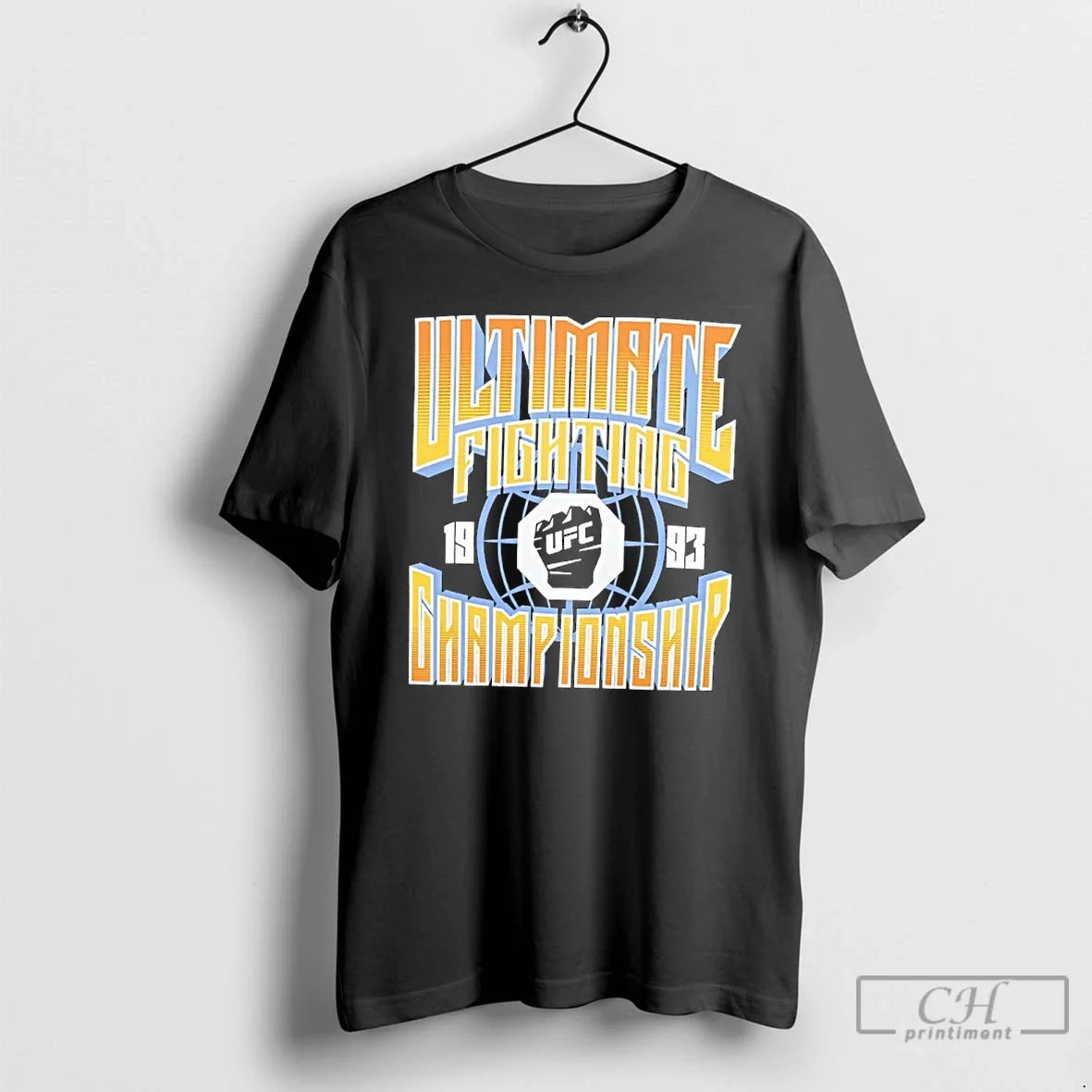 Classic Ufc 1993 Stacked Logos Unisex T-shirt, Sweatshirt, Hoodie, Long Sleeve Tee - T-Shirt, Sweatshirt, Hoodie