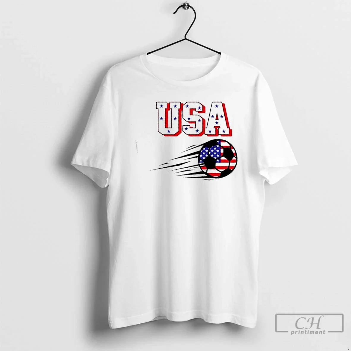 Classic Usa Soccer Fan America Flag - T-Shirt, Sweatshirt, Hoodie