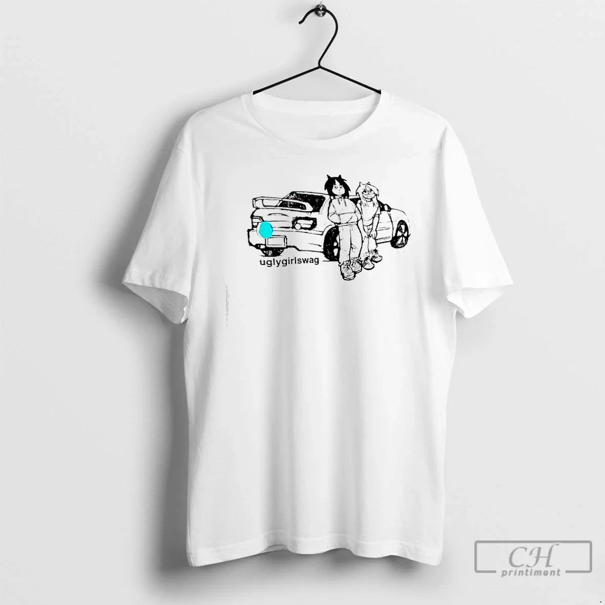 Classic Uglygirlswag Car Graphic - T-Shirt, Sweatshirt, Hoodie