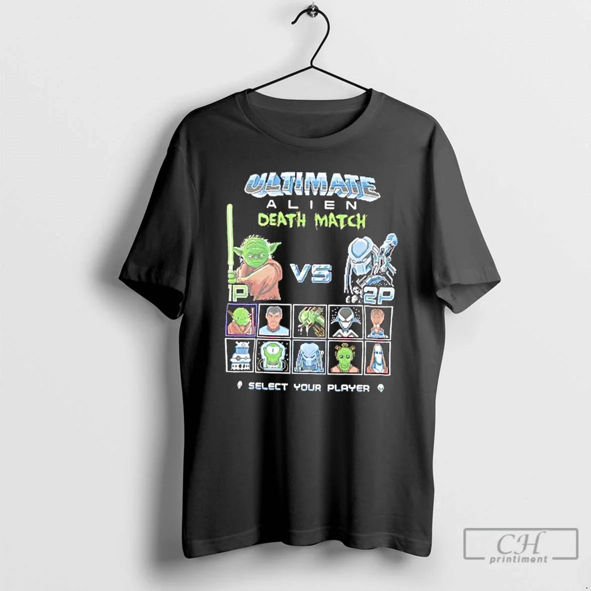 Classic Ultimate Alien Death Match Retro Gaming Parody - T-Shirt, Sweatshirt, Hoodie