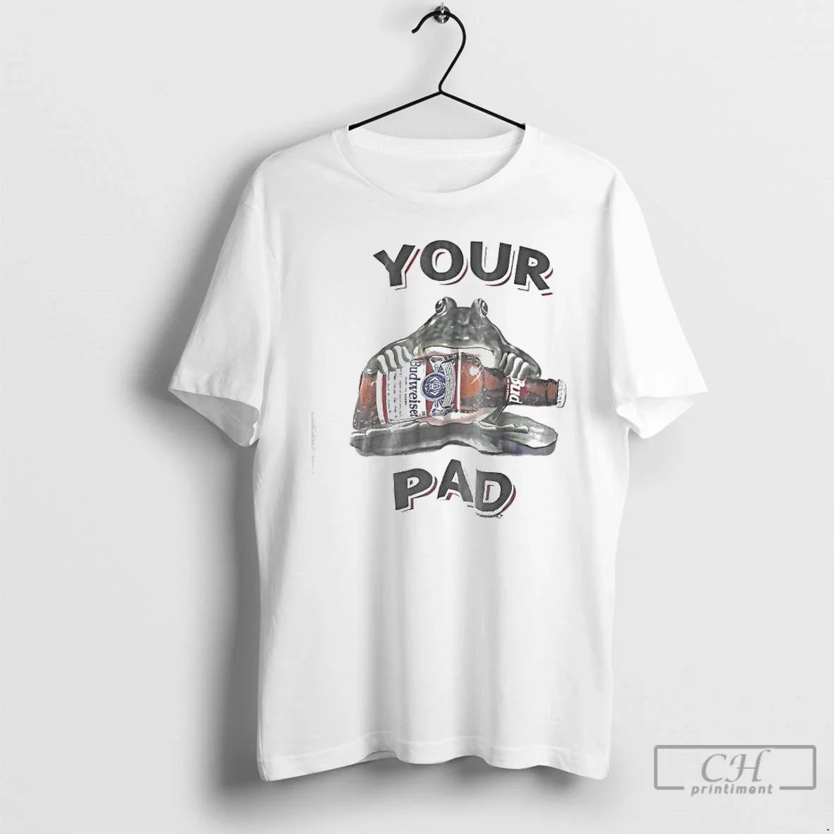 Classic Vintage Budweiser Frogs Large Your Bud Your Pad - T-Shirt, Sweatshirt, Hoodie